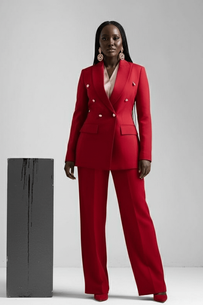 Formal Tailored Blazer & Trouser Set