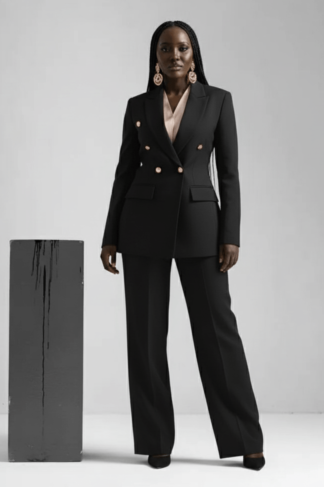 Formal Tailored Blazer & Trouser Set view 3