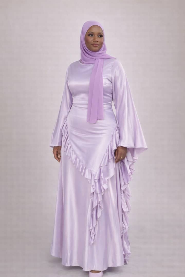 Hafsa Elegant Column Gown