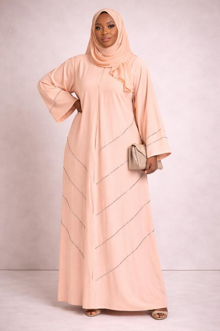 Zahra Elegant Column Gown