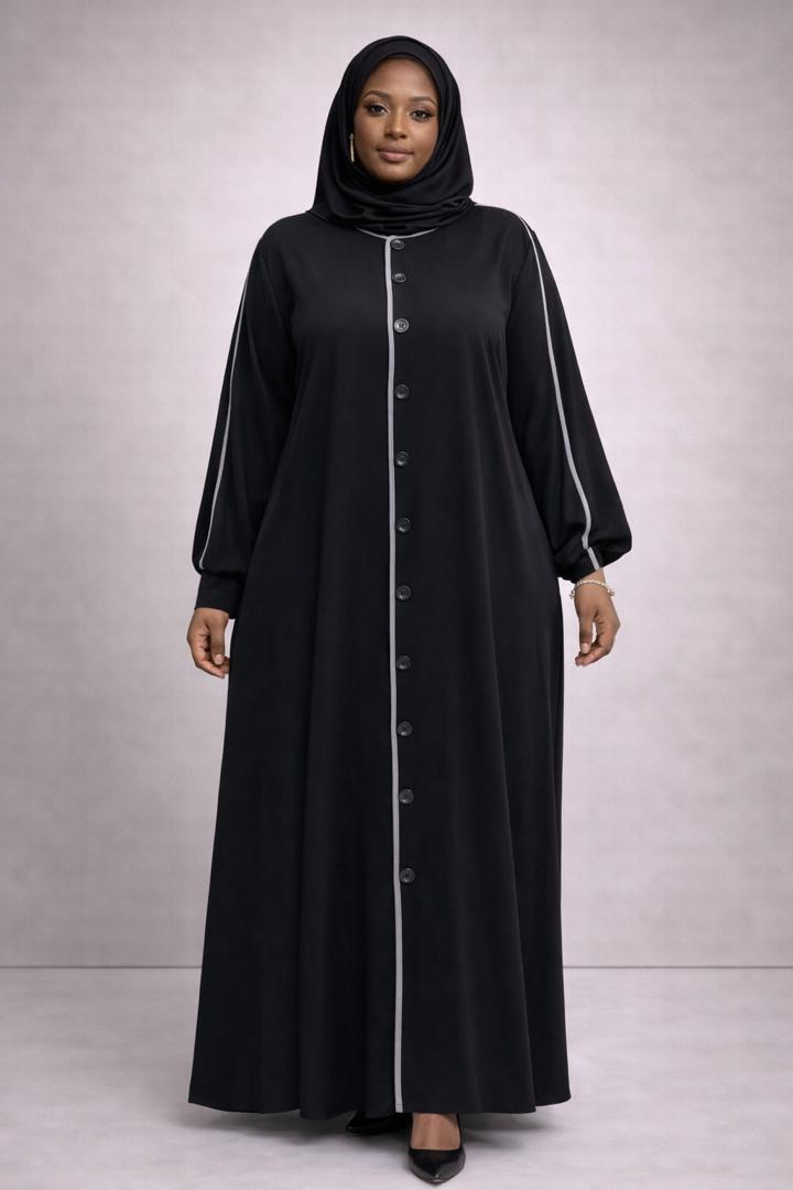 Habibat Elegant Column Gown