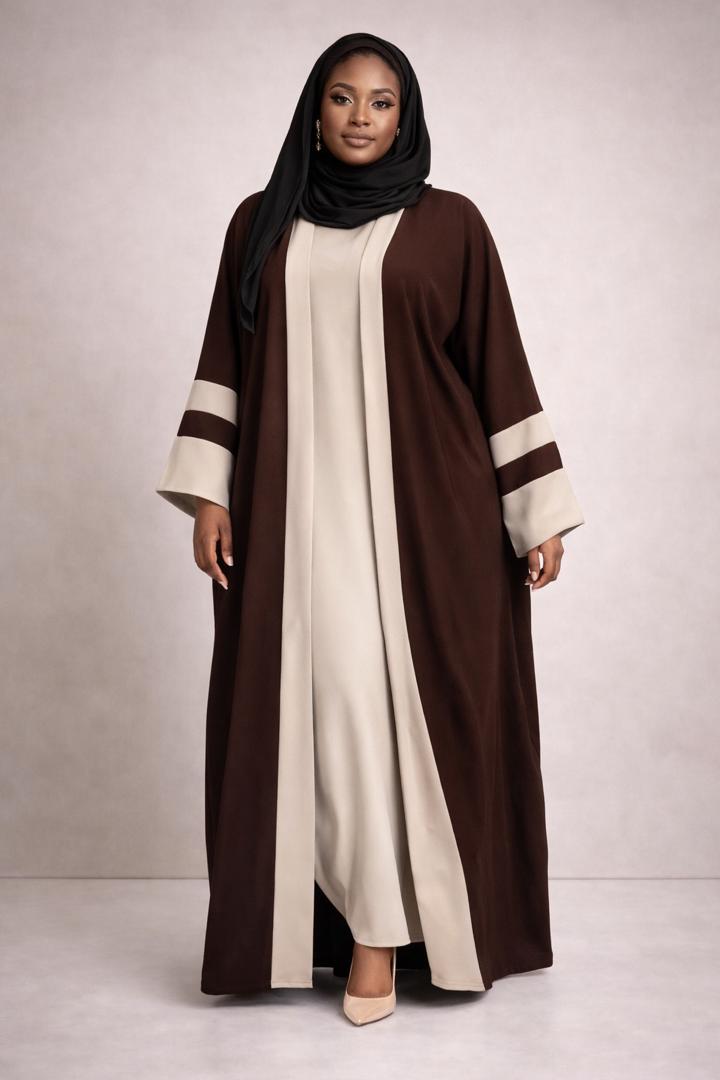 Titi Elegant Column Gown Combo